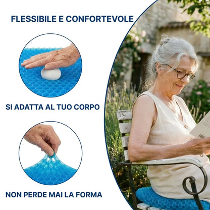 Cuscino in gel Sedolce - Torna a stare seduta senza dolore