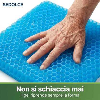 Cuscino in gel Sedolce - Torna a stare seduta senza dolore
