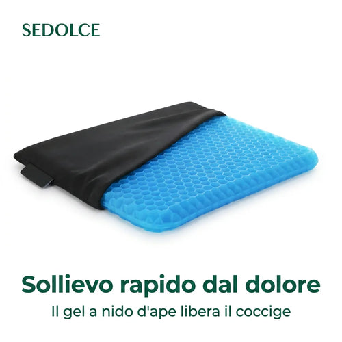 Cuscino in gel Sedolce - Torna a stare seduta senza dolore