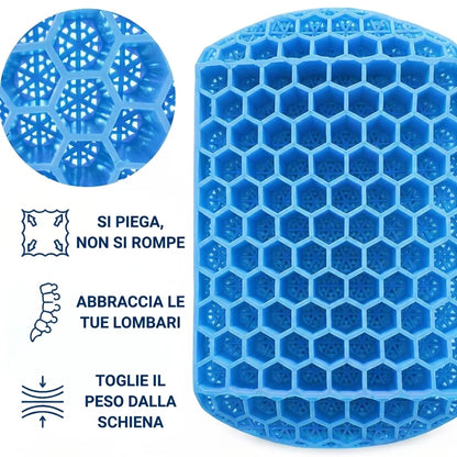 Cuscino lombare in gel - Torna a stare seduta, senza dolore